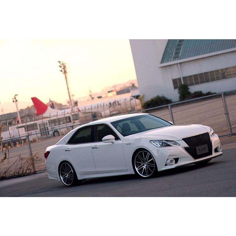 クラウンアスリート210系RITZ J-FORCE製 AWS210 GRS210 クラウン フロントアンダーリップ カーボン製 前期 GRS21