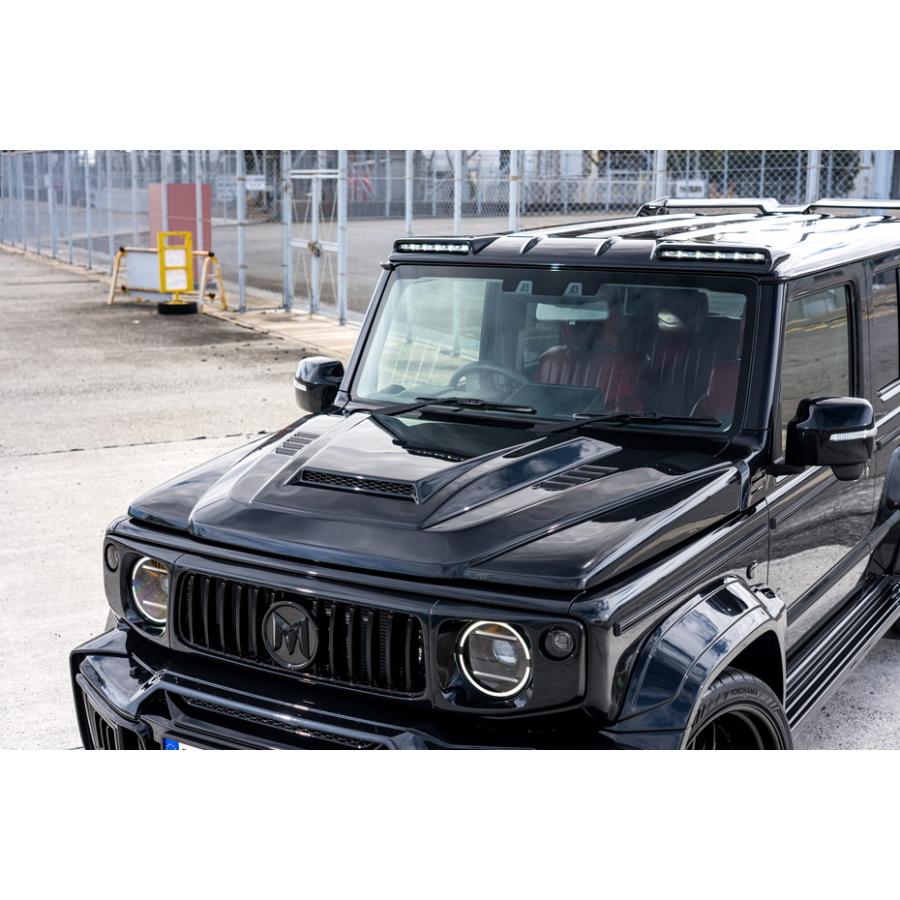 ジムニー フロントルーフスポイラー スズキ ジムニーノマド JC74W
