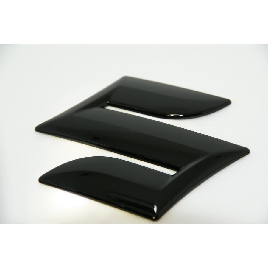 ジムニー 最高級ピアノブラック フロントグリル用Sマーク スズキ