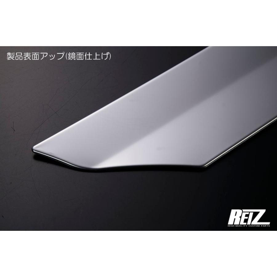 ハイゼット メッキ調鏡面仕上げ サイドガーニッシュ【前期ハイゼット