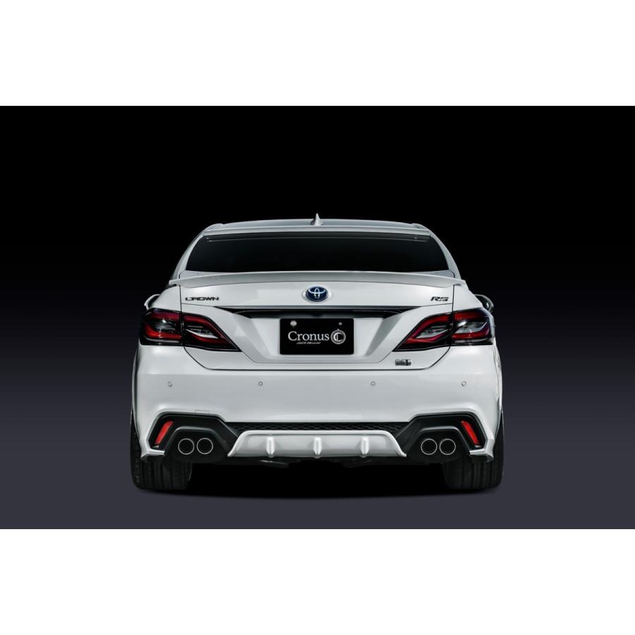クラウンARS220　左右リアエアロセット　TRD　未塗装 TRD リヤバンパースポイラー 未塗装 クラウン ARS220 AZSH20