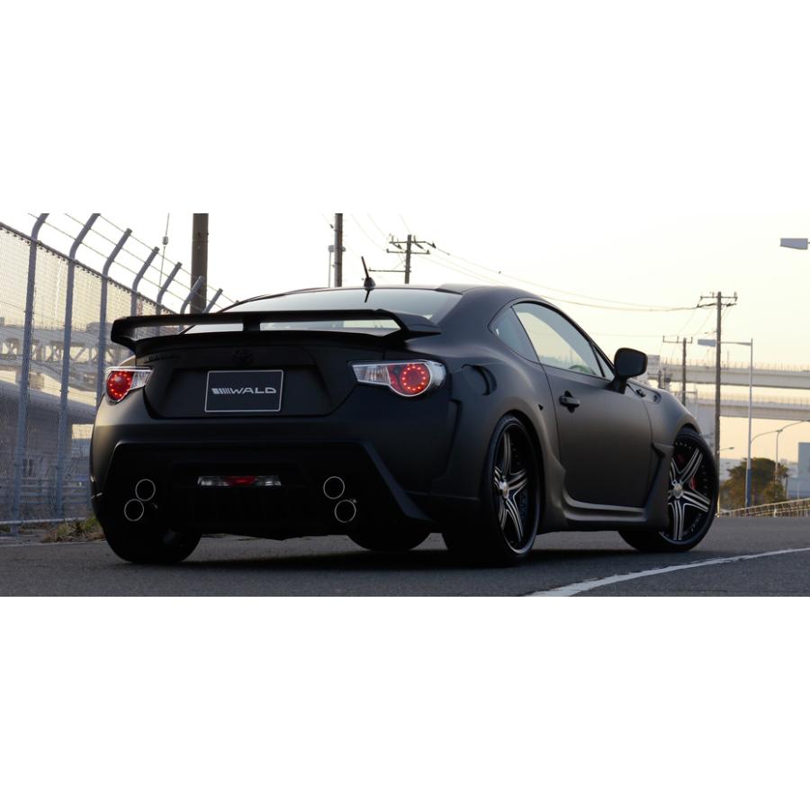 86 マフラーカッター【トヨタ 86 ZN6 H24.4〜H28.7】WALD