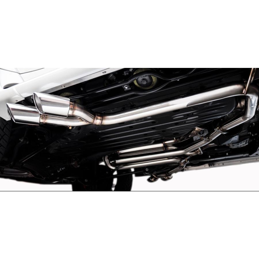 サイドマフラー左右出し ハーフブルー・オーバル117W レクサス