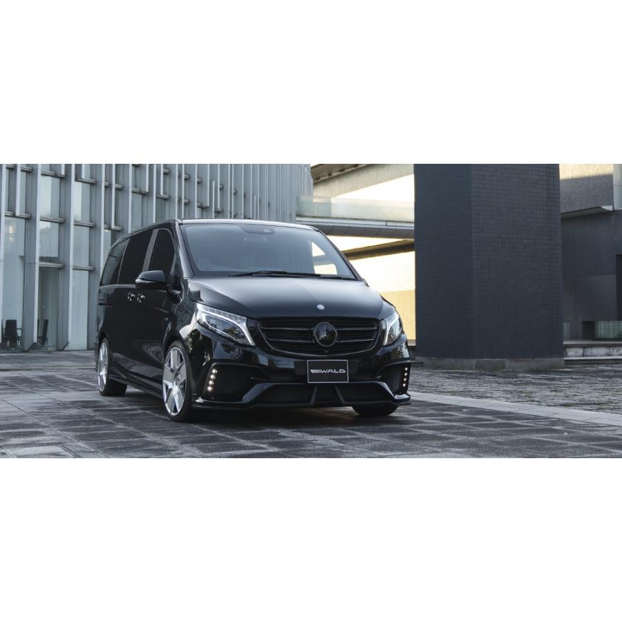 WALD フロントバンパースポイラー メルセデスベンツ Vクラス W447