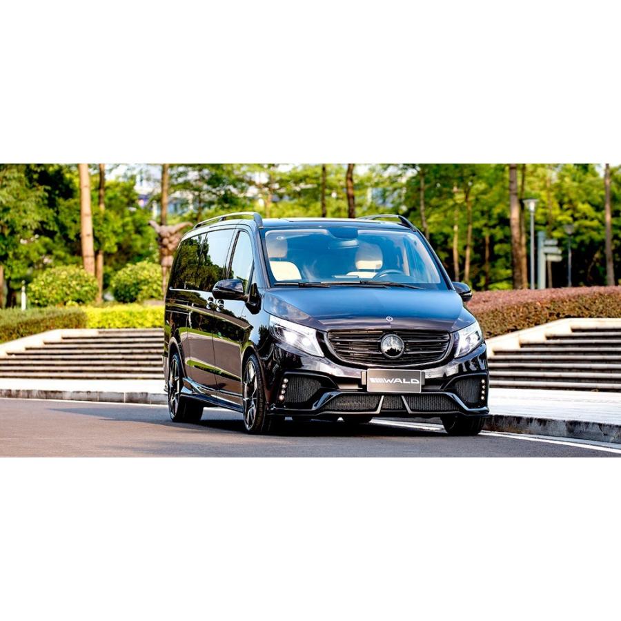 WALD フロントバンパースポイラー メルセデスベンツ Vクラス W447