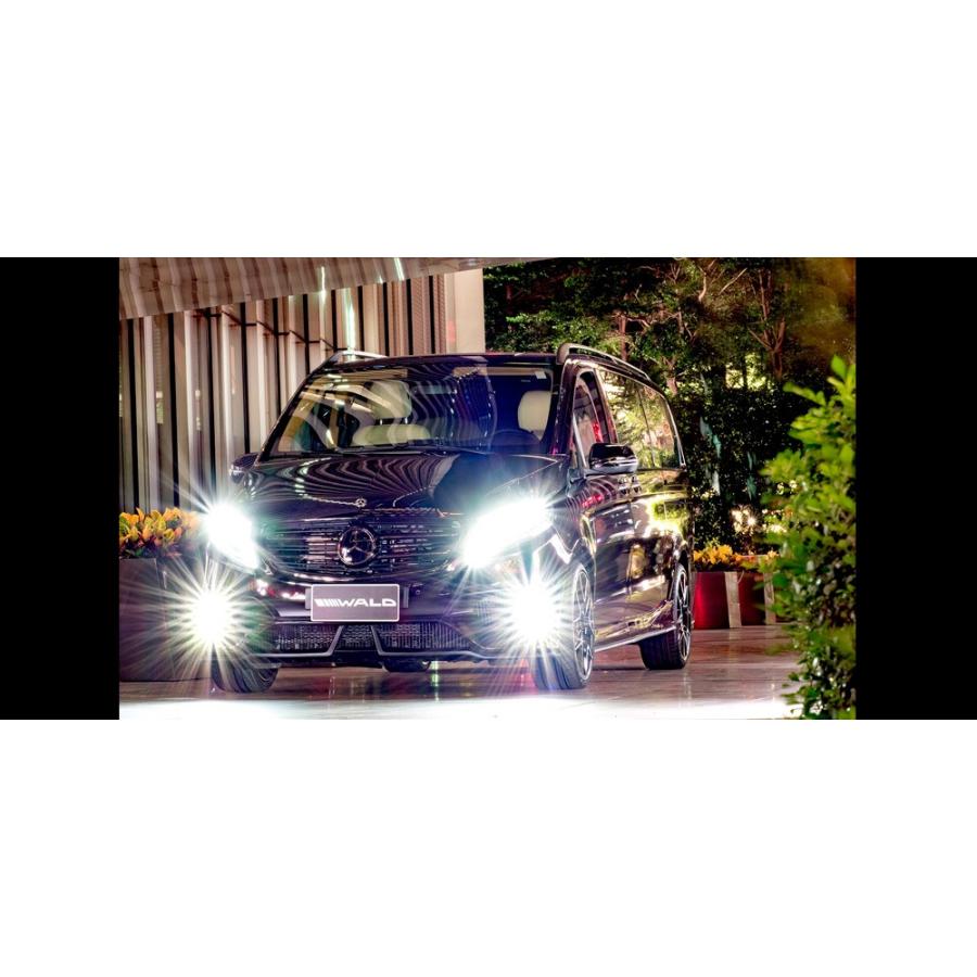 WALD フロントバンパースポイラー メルセデスベンツ Vクラス W447