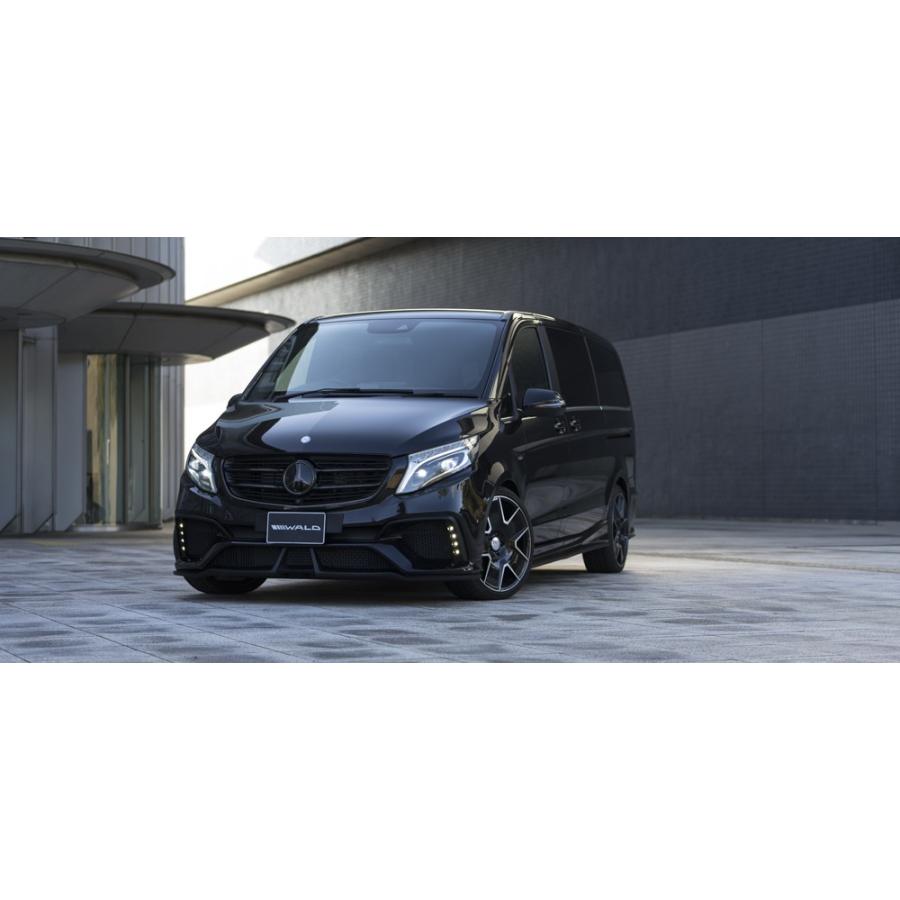 WALD フロントバンパースポイラー メルセデスベンツ Vクラス W447