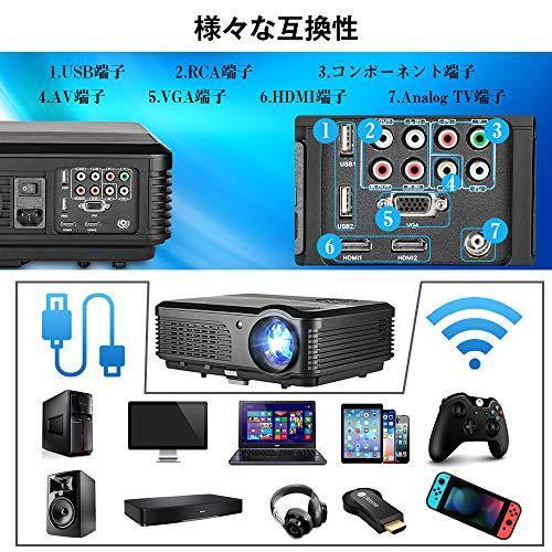 驚きの値段 Ledプロジェクター Android搭載 Bluetooth Hd 4600lm ビデオプロジェクターwi Fi ホームシアター Airplay Hd 人気ブランド Blog Lonolife Com