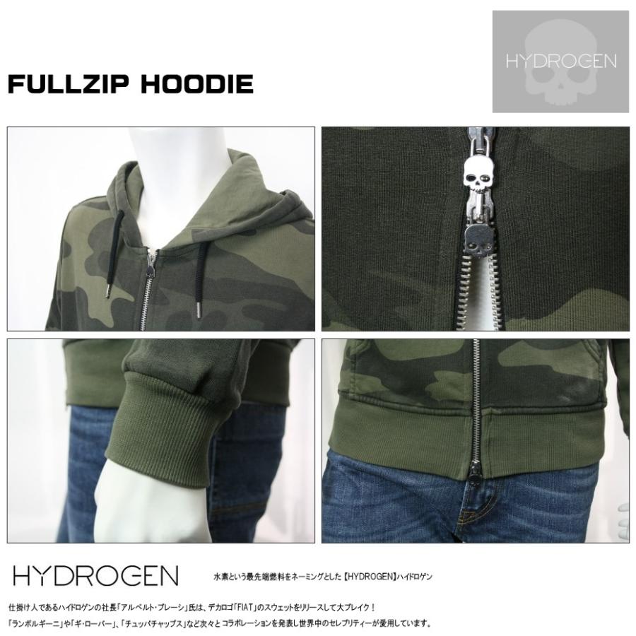 HYDROGEN ハイドロゲン Hydrogen メンズ スカル フルジップ HYDROGEN ハイドロゲン Hydrogen メンズ スカル フルジップ