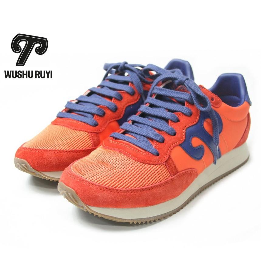 Wushu Ruyi ウシュルイ メンズ イタリアブランド カジュアル スニーカー シューズ 靴 オレンジ Mod Tiantan Tiantan 107 Bayswater 通販 Yahoo ショッピング