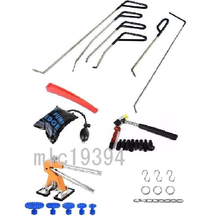 塗装なしヘコミ修理 凹み修理 板金工具 ドアパンチ エクボ 無塗装