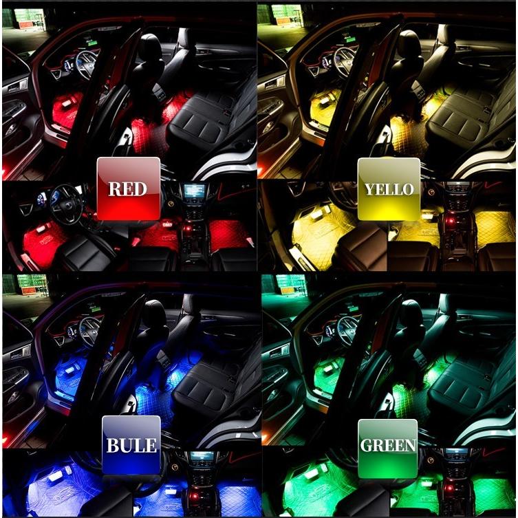 賜物 車 Ledテープライト Rgb ライトバー 調色調光 フットライト 車内装飾 フロアライト Aynaelda Com