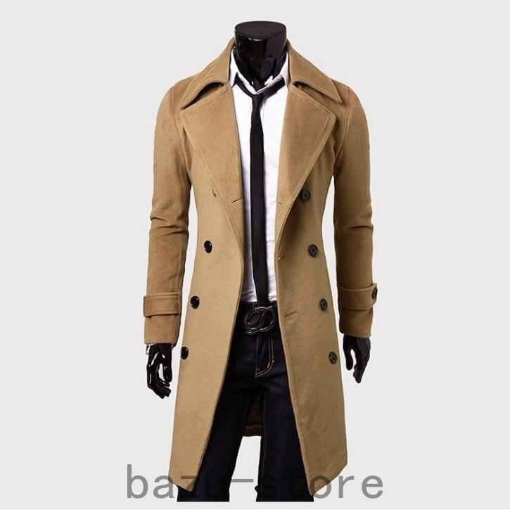 チェスターコートメンズpコートロング丈ピーコートロングコート冬アウターテーラードコート防寒服メンズコート冬着メンズファション兄系3色 激安