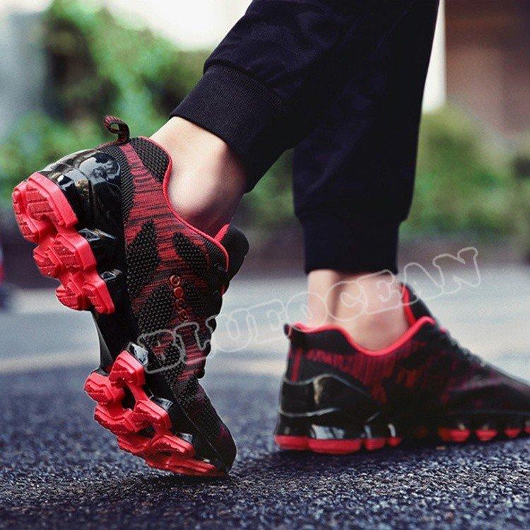 おすすめ トレッキングシューズ ウォーキング ランニングシューズ メンズ スニーカー 3点で500円オフ 2点で300円オフ 厚底 春夏秋冬 韓国風 靴 かっこいい アウトドア スポーツ 超軽量 通気性 疲れにくい シューズ