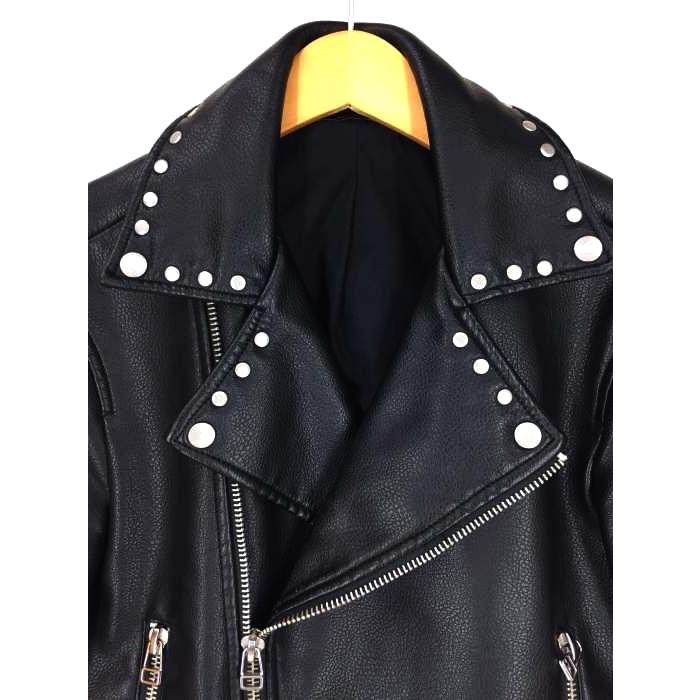 当店限定 Zara Man ザラマン スタッズ付き ダブルライダースジャケット サイズ Import S ライダースジャケット ブランド古着バズストア 限定製作 Institutoedinheiromarica Org