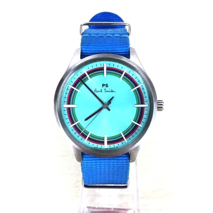 ピーエスポールスミス Ps Paul Smith ナイロンストラップ クオーツ腕時計 メンズ 中古 古着 ブランド古着販売のbazzstore 通販 Yahoo ショッピング