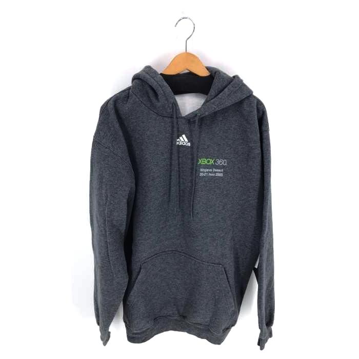 アディダス Adidas ロゴ刺繍プルオーバーパーカー メンズ L 中古 古着 ブランド古着販売のbazzstore 通販 Yahoo ショッピング