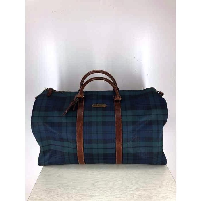 ポロラルフローレン Polo Ralph Lauren チェック柄 レザー ボストンバッグ メンズ 中古 ブランド古着販売のbazzstore 通販 Yahoo ショッピング