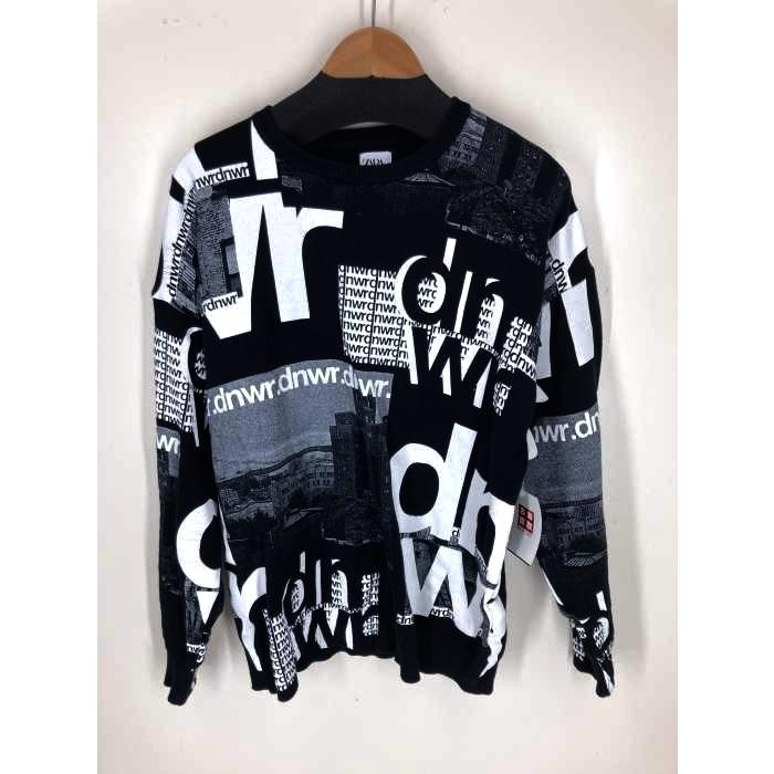 ザラ Zara 総柄 クルーネック プルオーバー ニット メンズ L 中古 ブランド古着販売のbazzstore 通販 Yahoo ショッピング