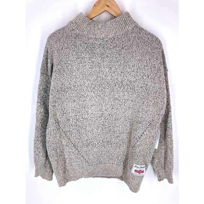 大勧め 古着 モノトーン メンズl プルオーバー ハーフボタン セーター 襟付きニット ニット セーター Www Qiraatafrican Com