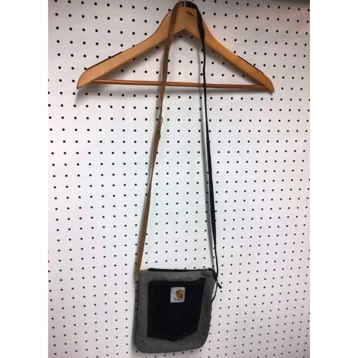 カーハート Carhartt デニム生地 パッチワーク サコッシュ メンズ  中古 古着 211224｜bazzstore｜07