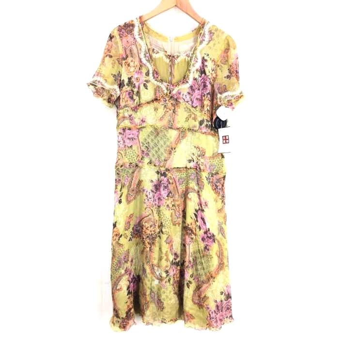 ユーズドフルギ Used古着 Import Rossa 総柄ワンピース レディース 46 中古 古着 2117 ブランド古着販売のbazzstore 通販 Yahoo ショッピング