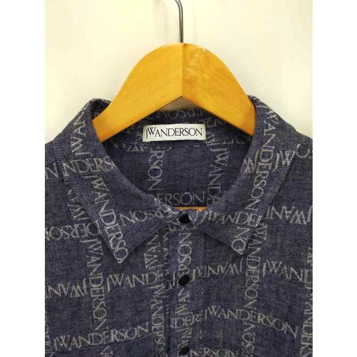 ファッション通販 美品 JW ANDERSON 総ロゴジャガード リネン