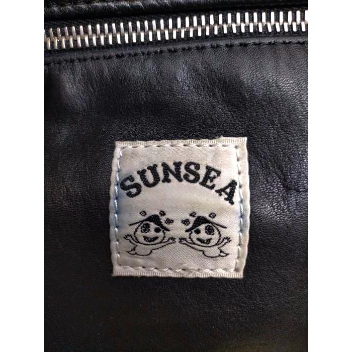 サンシー SUNSEA Big Messenger Bag レザービッグメッセンジャーバッグ メンズ  中古 古着 220121｜bazzstore｜03