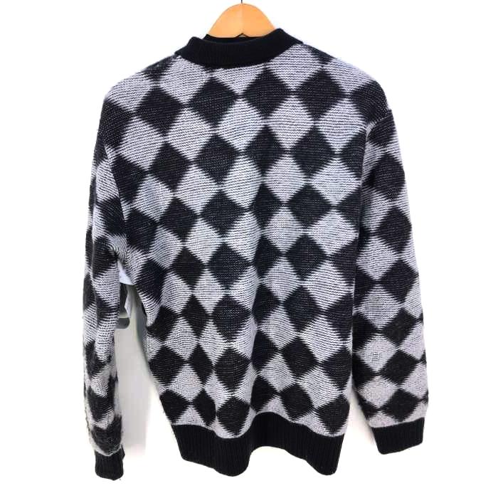 Needles(ニードルズ) Polo Sweater - Checkered チェックニットポロシャツ  中古 古着 1034｜bazzstore｜02