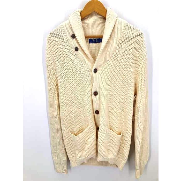 Polo Ralph Lauren ポロラルフローレン コットン ショールカラーカーディガン メンズ I 中古 古着 0708 ブランド古着販売のbazzstore 通販 Yahoo ショッピング