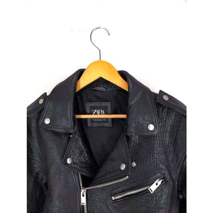 最終値下 Zara 本革 ダブルライダースジャケット Xl
