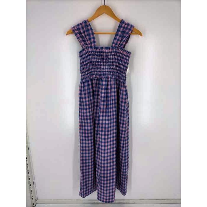 Ray BEAMS(レイビームス) 18SS チェック柄ノースリーブワンピース 