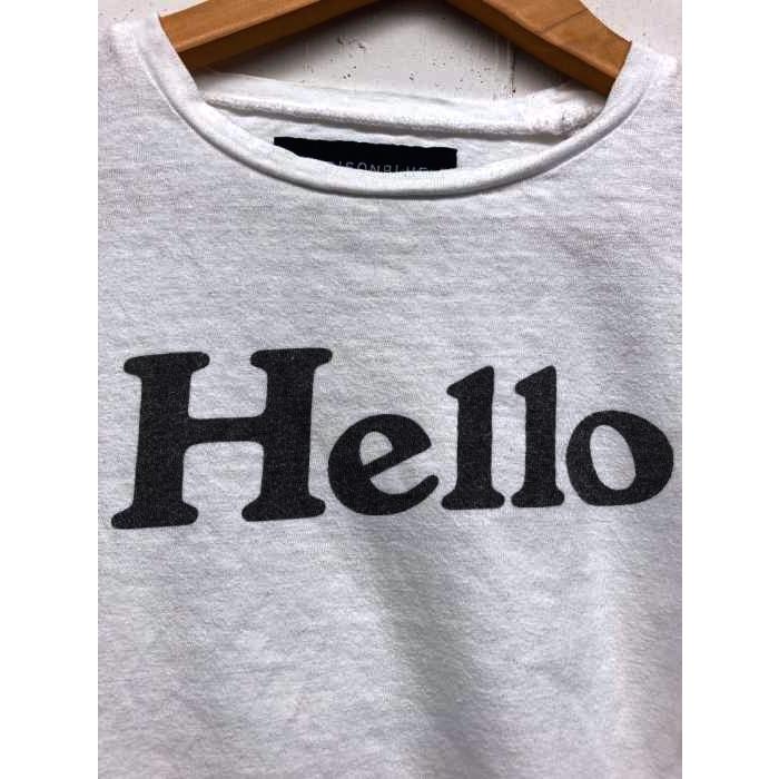 MADISONBLUE(マディソンブルー) HELLO CREW NECK TEE レディース  1 中古 古着 0357｜bazzstore｜03