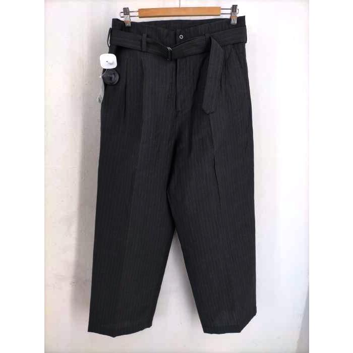 新作通販 YOKE ヨーク 22SS PIN STRIPE HI-WAIST ベルトリネン asakusa