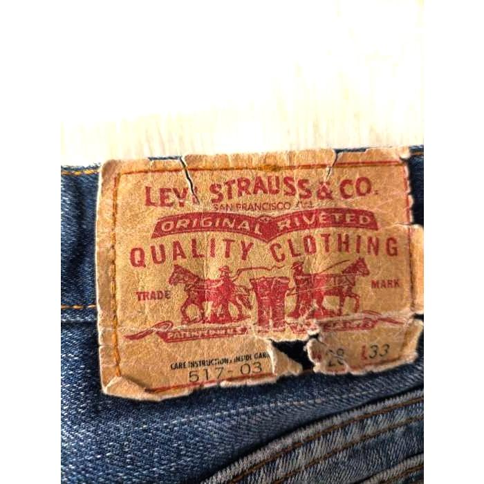 国内即発送 ジップフライデニムパンツ ダメージ加工 517 03 Levis リーバイス メンズ 0727 古着 中古 28 ジーンズ デニム Www Theopengate Org Il