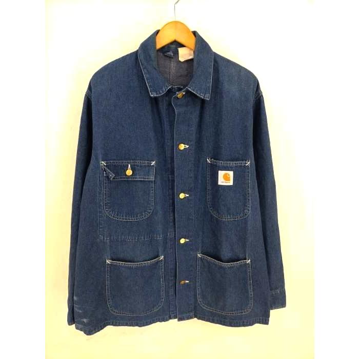 Carhartt カーハート デニムカバーオール メンズ 表記無 中古古着 0502 ブランド古着販売のbazzstore 通販 Yahoo ショッピング