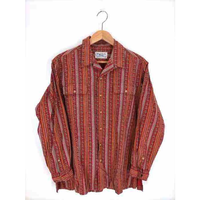 POLO RALPH LAUREN(ポロラルフローレン) 80s USA製 白タグ 総柄 