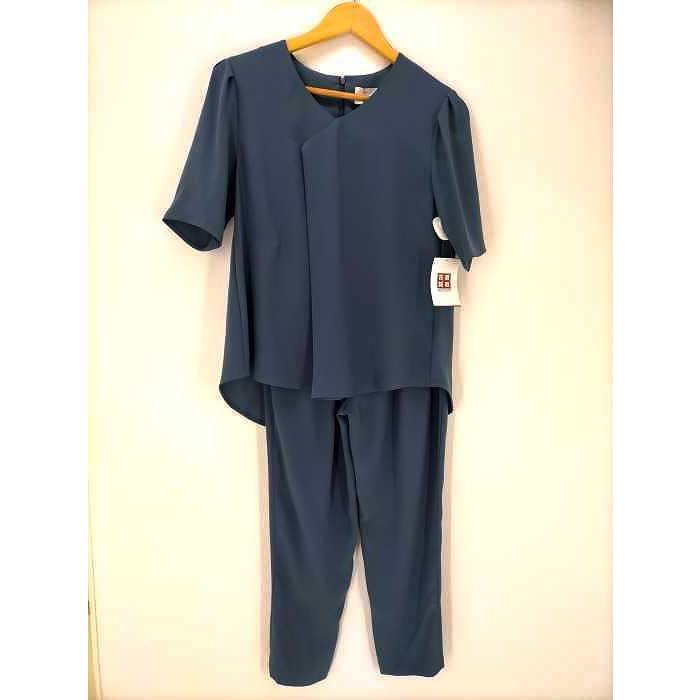 RIM.ARK(リムアーク) Vネックワイドフレアセットアップ レディース 36