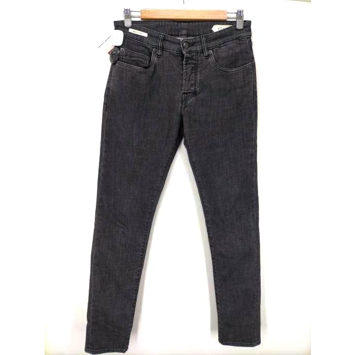 超特価激安 デニムパンツメンズ Tg31 Ychai イタリア製 スキニー ウォッシュ デニム 黒系 中古 古着 1700 ジーンズ デニム Floridapace Gov