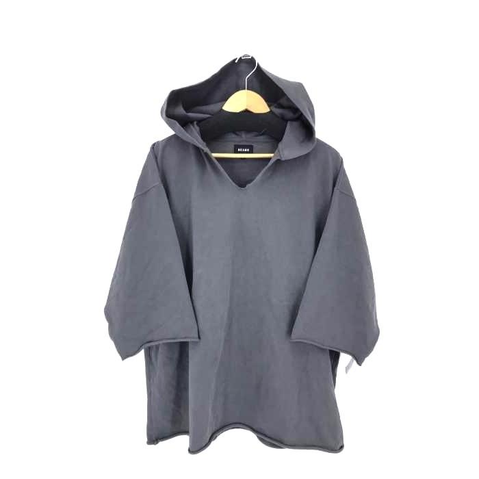 ビームス Beams プルオーバーパーカーメンズ L 日本サイズ L 相当 カットオフ 天竺 パーカ グレ 中古 古着 1318 ブランド古着販売のbazzstore 通販 Yahoo ショッピング