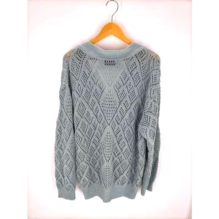 USED古着(ユーズドフルギ) {{LINOH}}22SS CROCHETED LACE KNIT CAR 中古 古着 0811｜bazzstore｜02