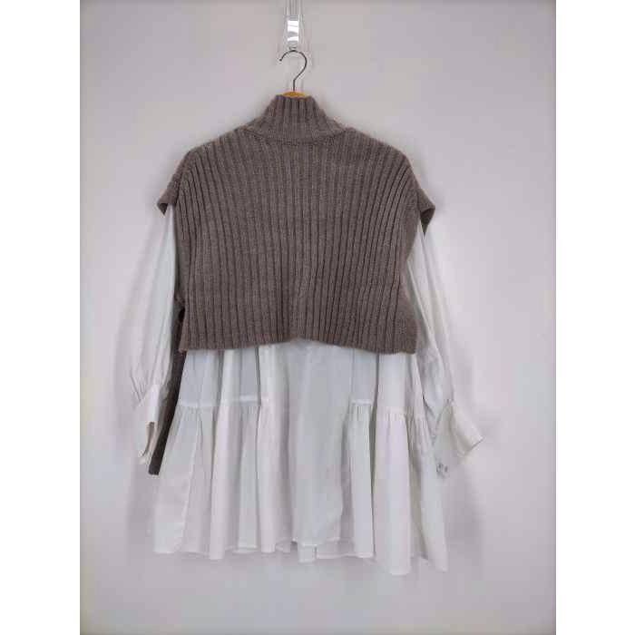 新品】アルページュ ◎ストーリー タートルニットベスト×チュニックSET
