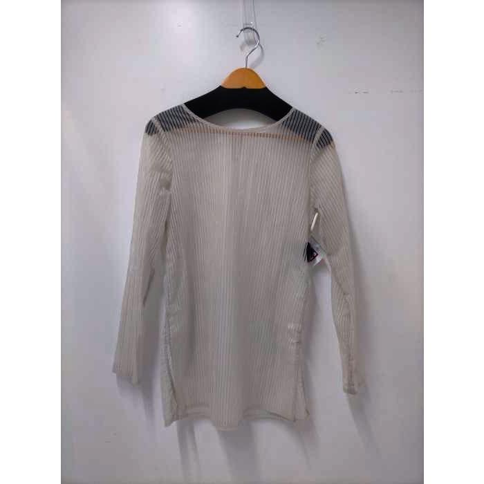 ラインヴァンド LEINWANDE オーガンジートップス シアーブラウス 長袖