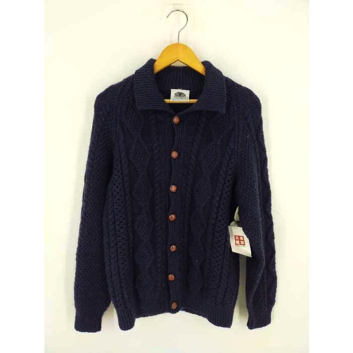 ブラックシープ BLACK SHEEP ケーブルニット ウールカーディガン | www