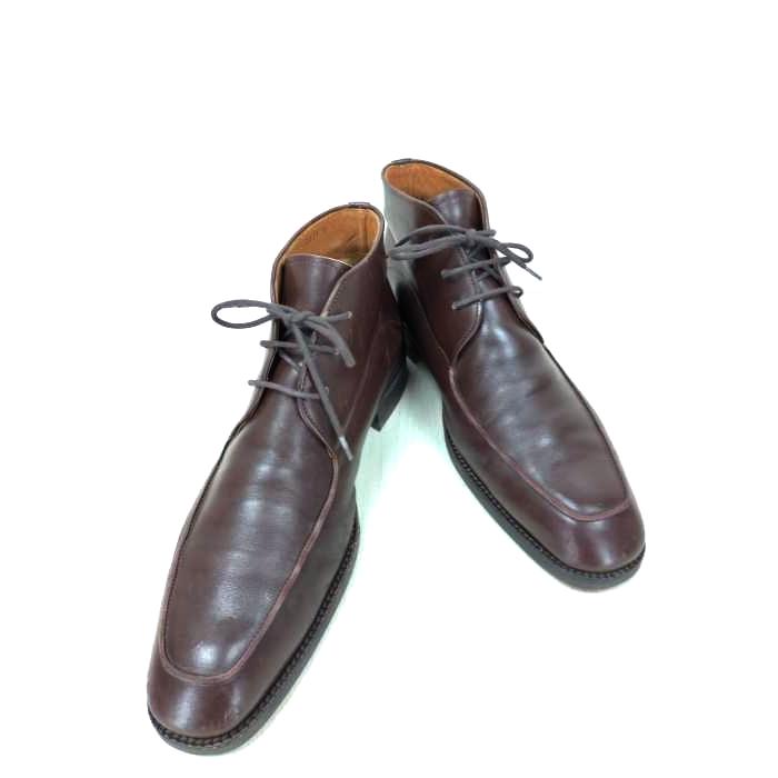 Begin掲載 Paul Smith(ポールスミス) Uチップ チャッカブーツ メンズ