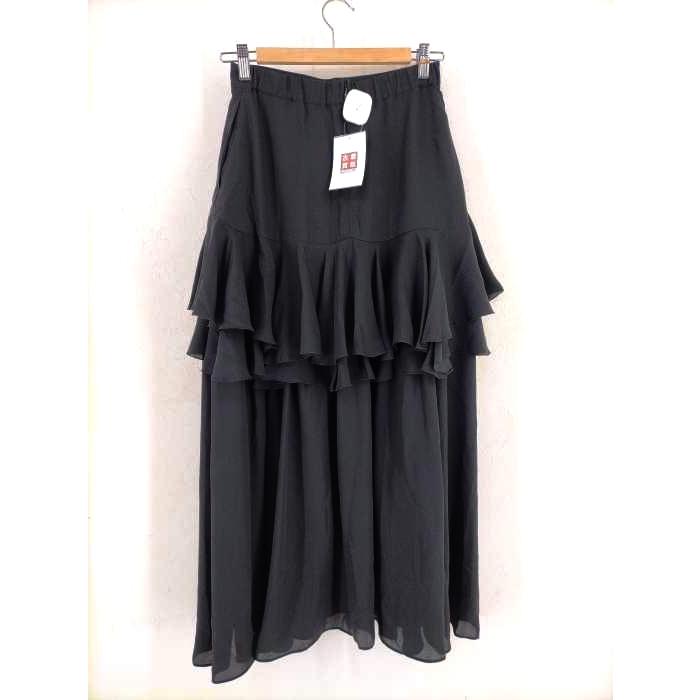 curensology(カレンソロジー) ラッフルフリルスカート シフォンロング  