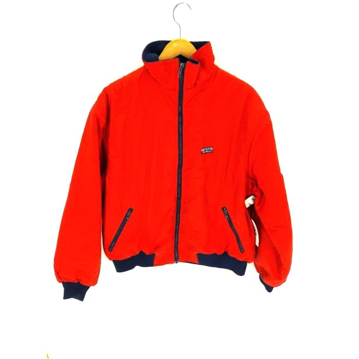 Eddie Bauer(エディーバウアー) 80s 黒タグ 裏地フリース ジップアップ