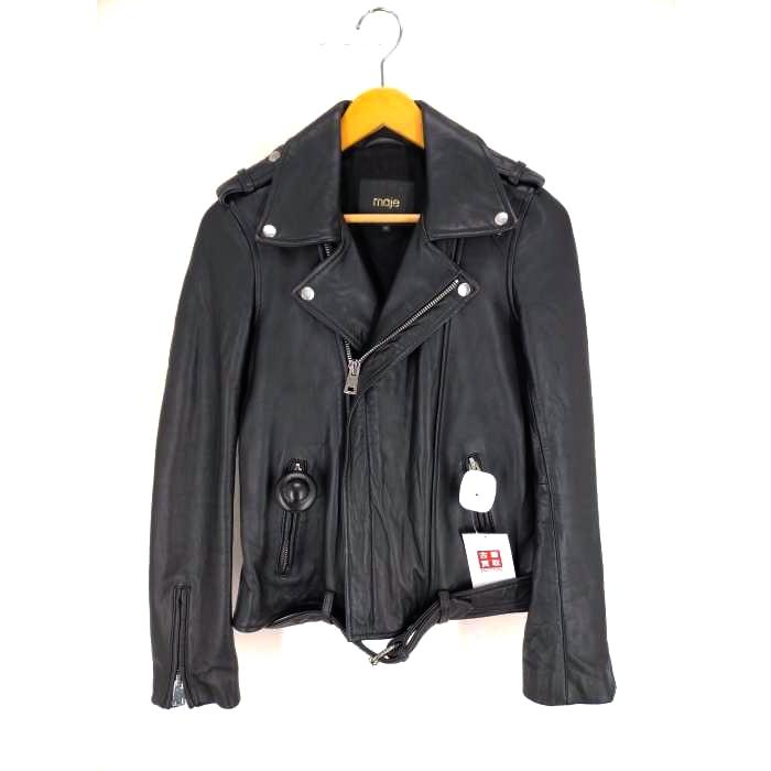 Maje(マージュ) レザーダブルライダース レディース JPN：40 中古 古着 