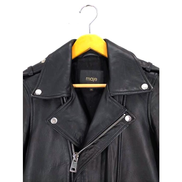 Maje(マージュ) レザーダブルライダース レディース JPN：40 中古 古着 