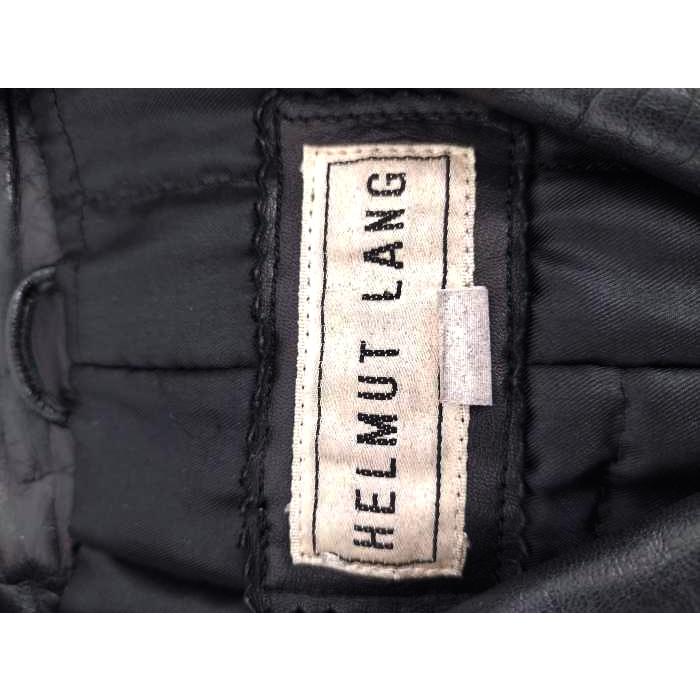 HELMUT LANG(ヘルムートラング) 本人期 ベルト付き カウレザーダブル